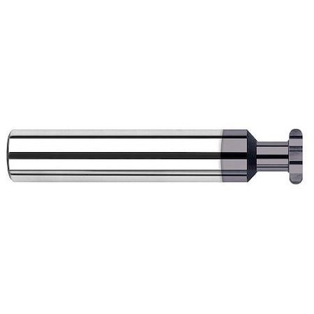 Harvey Tool 3/8 in. dia. x 1/32 Radius x 3/16 Neck Carbide Full Radius Deep Keyseat Cutter, 6 Flutes 949231-C3